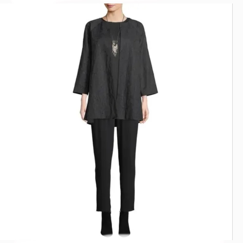 NWOT EILEEN FISHER Shimmer Jacquard Jacket